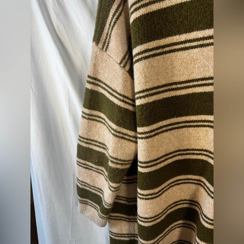 Knox Rose Striped Long Cardigan Size XXL - Picture 6 of 7